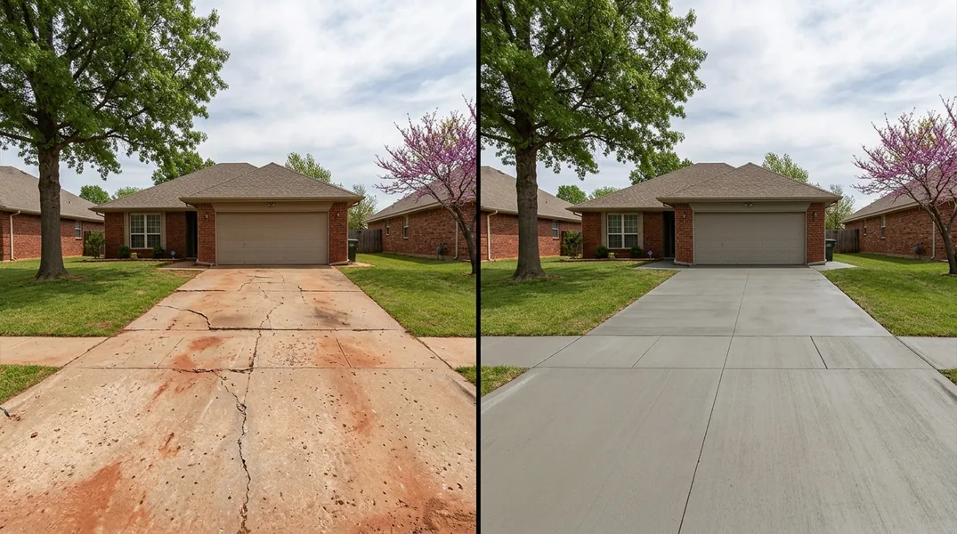 Best Time of Year to Pour Concrete in Tulsa, Oklahoma